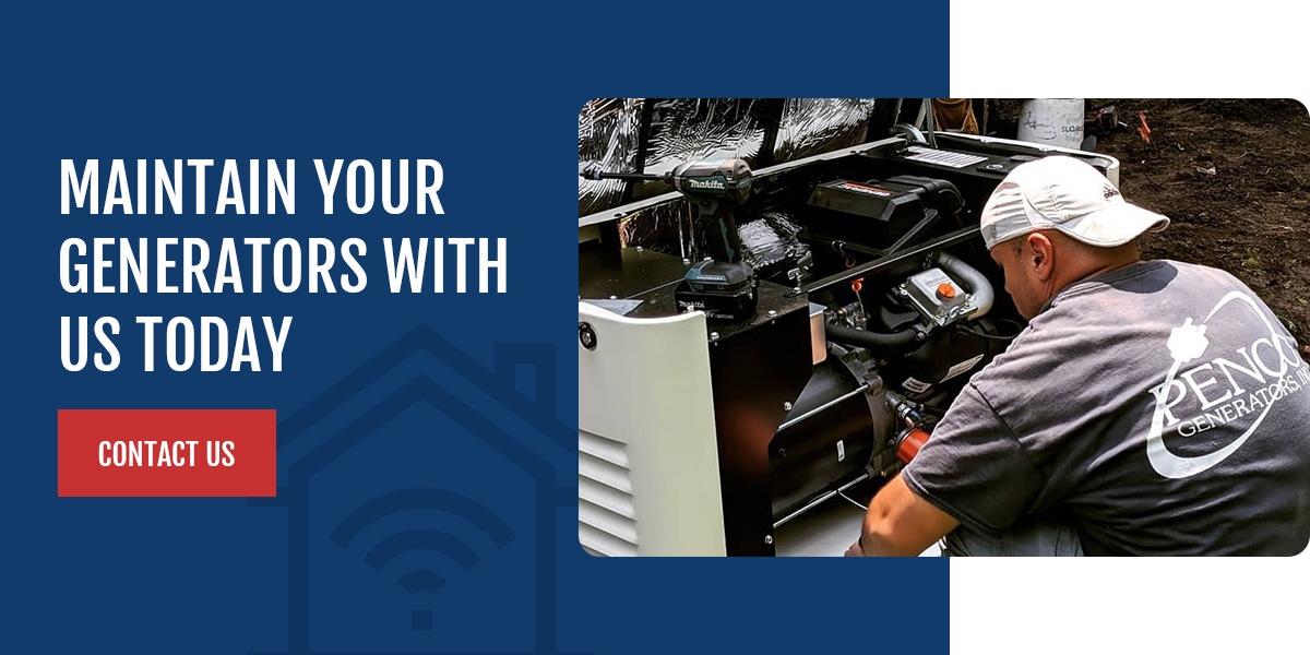 maintain your generator with Penco